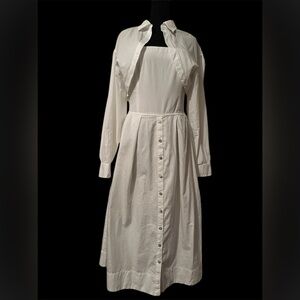 Free People Isley Midi (EUC; White; XL)